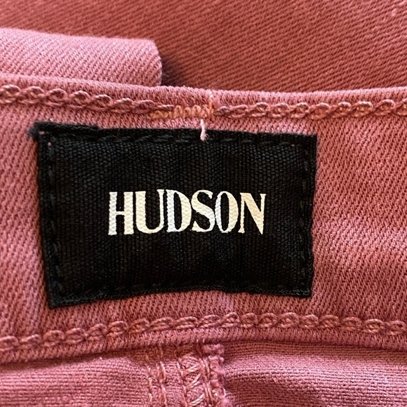 HUDSON Krista Super Skinny Ankle Rose Pink Jeans Size 31 - Picture 5 of 8